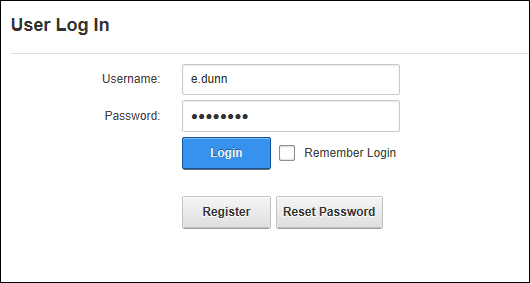 Basic account login method