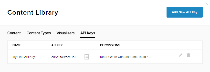 Get an Existing API Key