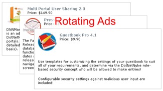 Rotating Ads