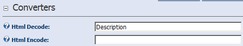 HTML Decode Converter