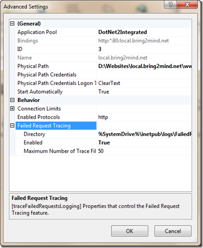Web app advanced settings Web app advanced settings