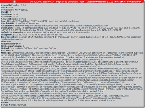 Error- No PDB Error- No PDB