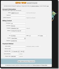 Signup