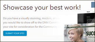 DNN Community Showcase Websites Summary image