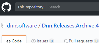 DNN Releases Archives Now Available Summary Image