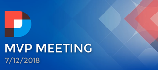DNN MVP Meeting July 2018 Summary Image