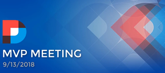 DNN MVP Meeting September 2018 Summary Image