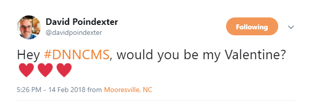 David Poindexter's Featured Tweet