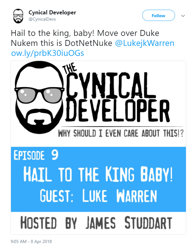 Check out Cynical Dev's podcast featuring DNN