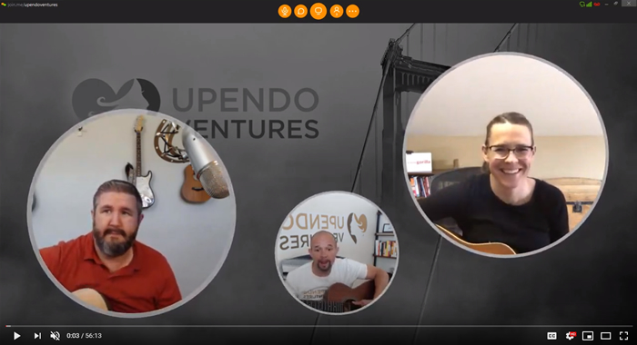 Screenshot of DNN Hangout featuring Cassidi Peterson