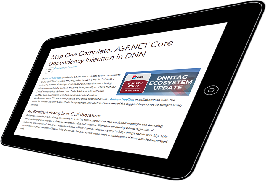 DNN Digest - June 2019 > DNN Corp