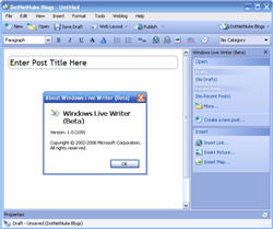 Windows Live Writer