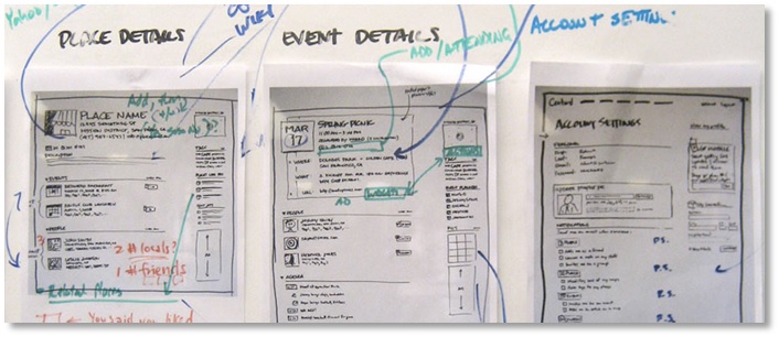 design wireframes