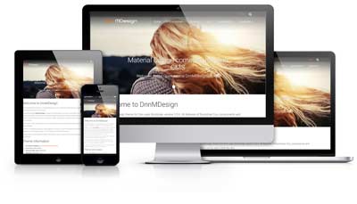 DnnC MDesign theme for Dnn