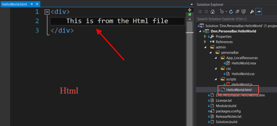 Html File