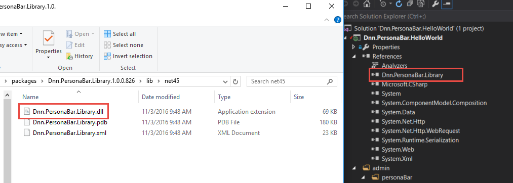 Nuget Reference Library