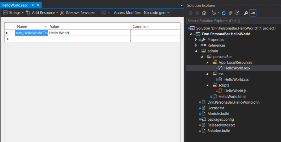 Resource File