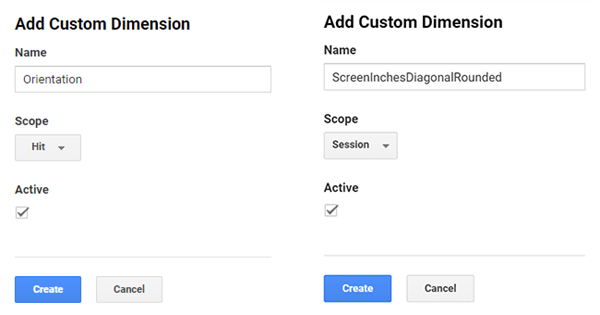 Google Analytics custom dimensions settings Google Analytics custom dimensions settings