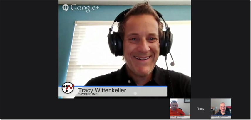 Tracy Wittenkeller of T-Worx in the DNN Community Hangout
