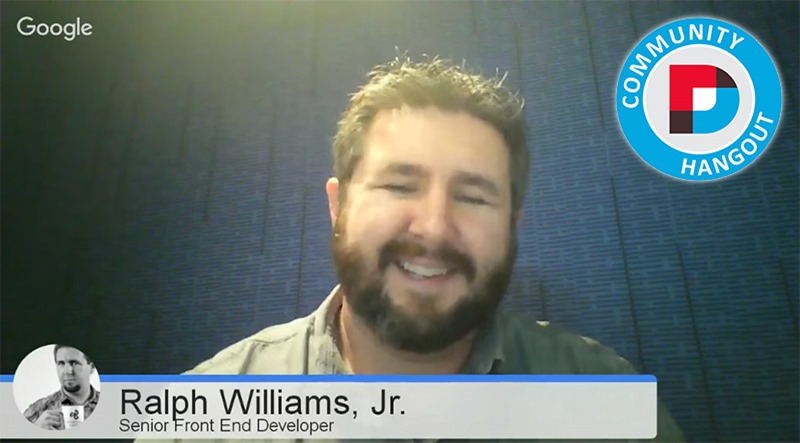 DNN Hangout December 2015 with Ralph Williams