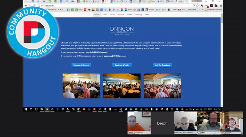 DNN Hangout February 2016