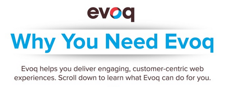 deliver engaging web experiences with Evoq