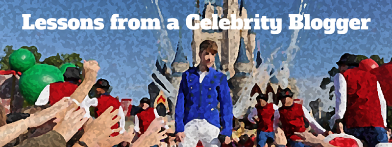 lessons from a celebrity blogger