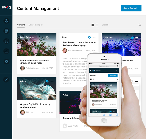 New CMS Features in Evoq 9