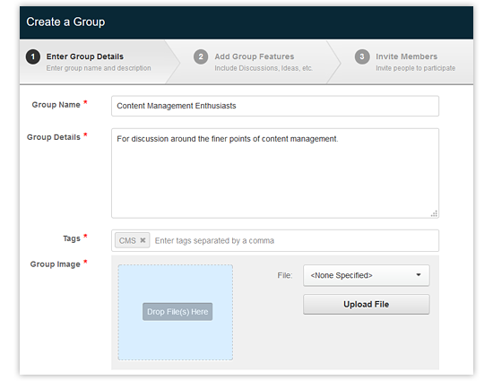 Groups | Evoq CMS by DNN Software