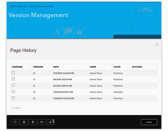 Version Management | Evoq by DNN (DotNetNuke)
