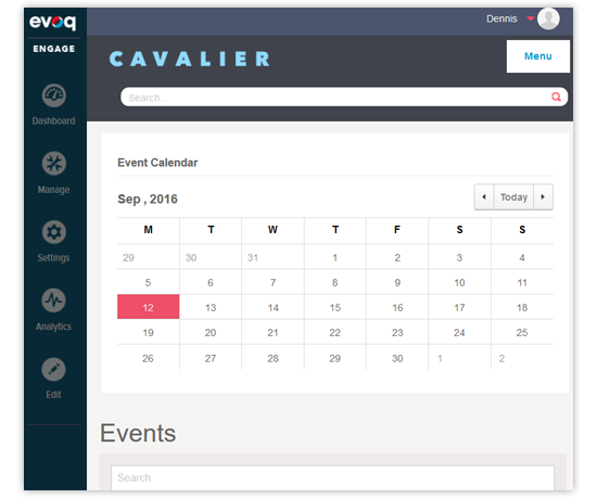 Events | Evoq CMS by DNN Software