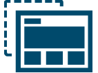 icon representing a web page