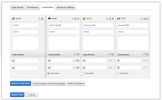 Content Localization | Evoq by DNN (DotNetNuke)