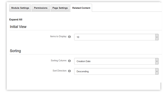 Related Content Module | Evoq CMS by DNN