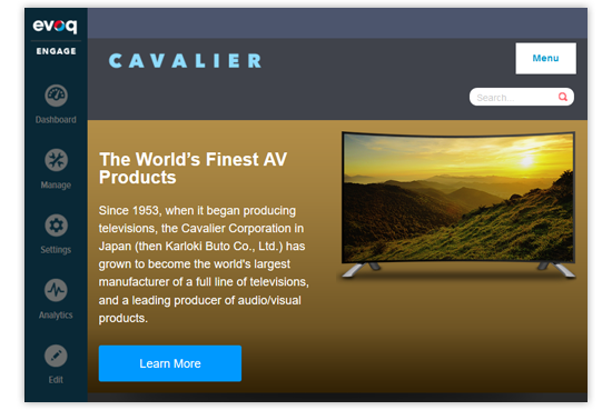 Built In Responsive Templates Evoq Cms By Dnn