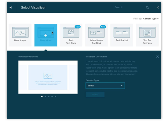 Visualizers | Evoq CMS by DNN Software