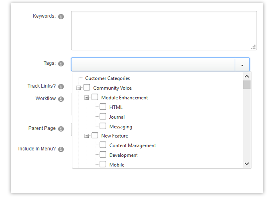 Taxonomy Management | Evoq CMS by DNN Software