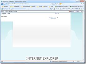 IE Float IE Float